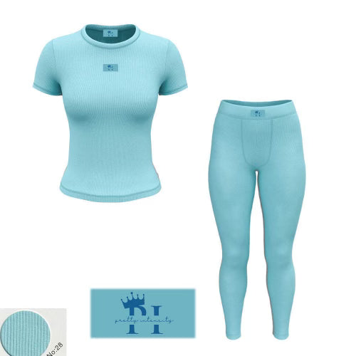 AQUAMARINE LEGGING SETS